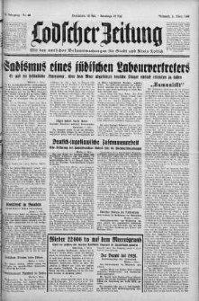 Lodscher Zeitung 6 marzec 1940 nr 66