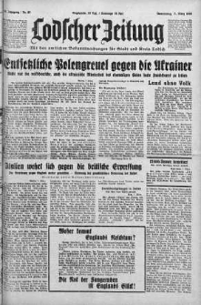 Lodscher Zeitung 7 marzec 1940 nr 67