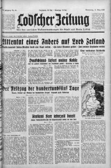 Lodscher Zeitung 14 marzec 1940 nr 74