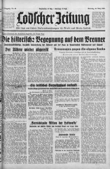 Lodscher Zeitung 19 marzec 1940 nr 79
