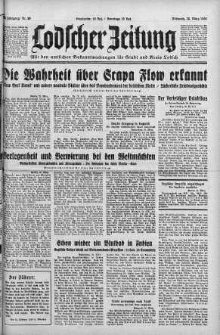 Lodscher Zeitung 20 marzec 1940 nr 80