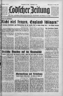 Lodscher Zeitung 21 marzec 1940 nr 81