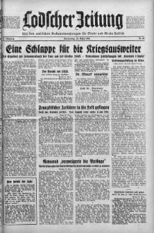 Lodscher Zeitung 28 marzec 1940 nr 87