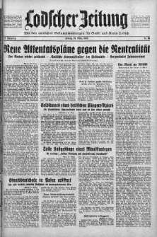 Lodscher Zeitung 29 marzec 1940 nr 88