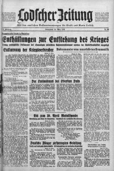 Lodscher Zeitung 30 marzec 1940 nr 89