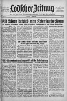 Lodscher Zeitung 2 kwiecień 1940 nr 92