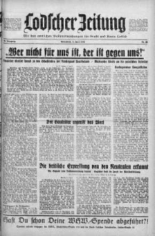 Lodscher Zeitung 6 kwiecień 1940 nr 96