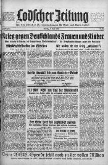 Lodscher Zeitung 7 kwiecień 1940 nr 97