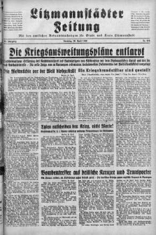 Litzmannstaedter Zeitung 28 kwiecień 1940 nr 118