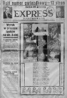 Express Ilustrowany 24 grudzień 1933 nr 357