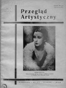 Przegląd Artystyczny 1935 R.VI nr 2