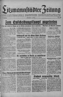 Litzmannstaedter Zeitung 11 maj 1940 nr 130