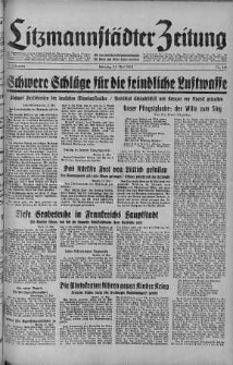 Litzmannstaedter Zeitung 12 maj 1940 nr 131