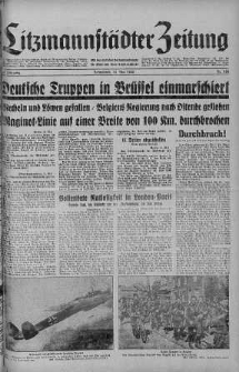 Litzmannstaedter Zeitung 18 maj 1940 nr 136