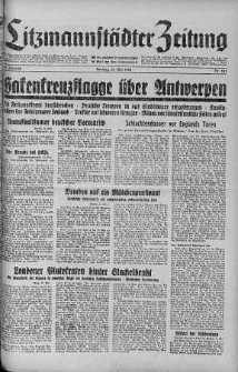 Litzmannstaedter Zeitung 19 maj 1940 nr 137