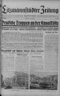 Litzmannstaedter Zeitung 22 maj 1940 nr 140