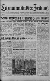 Litzmannstaedter Zeitung 25 maj 1940 nr 143