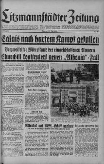 Litzmannstaedter Zeitung 27 maj 1940 nr 145