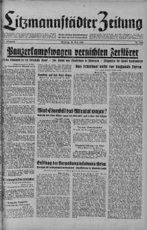 Litzmannstaedter Zeitung 28 maj 1940 nr 146