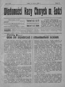 Wiadomości Kasy Chorych Miasta Łodzi: wychodzą 1 i 15 każdego miesiąca luty 1926 nr 2
