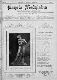 Gazeta Niedzielna 10 kwiecień 1910 nr 15