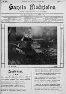 Gazeta Niedzielna 2 październik 1910 nr 39
