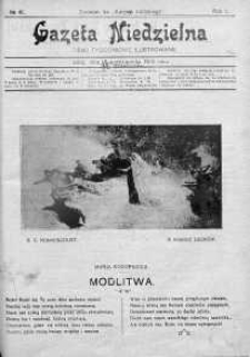 Gazeta Niedzielna 16 październik 1910 nr 41