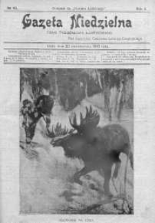 Gazeta Niedzielna 23 październik 1910 nr 42