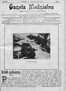 Gazeta Niedzielna 30 październik 1910 nr 43