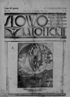 Słowo Katolickie : Tygodnik Ilustrowany Poświęcony Sprawom Religijno-Społecznym 16 kwiecień 1933 nr 16