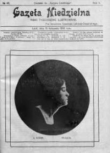 Gazeta Niedzielna 13 listopad 1910 nr 45