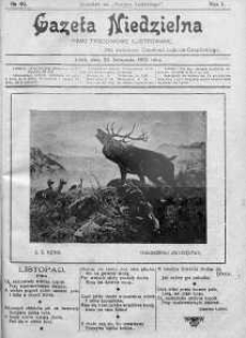 Gazeta Niedzielna 20 listopad 1910 nr 46