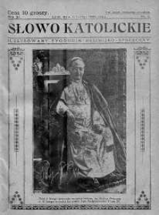 Słowo Katolickie : Tygodnik Ilustrowany Poświęcony Sprawom Religijno-Społecznym 11 luty 1934 nr 6