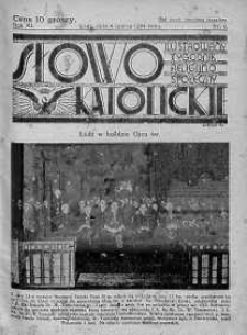 Słowo Katolickie : Tygodnik Ilustrowany Poświęcony Sprawom Religijno-Społecznym 4 marzec 1934 nr 9