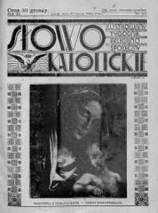 Słowo Katolickie : Tygodnik Ilustrowany Poświęcony Sprawom Religijno-Społecznym 20 maj 1934 nr 20