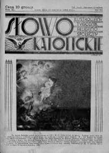 Słowo Katolickie : Tygodnik Ilustrowany Poświęcony Sprawom Religijno-Społecznym 10 czerwiec 1934 nr 23