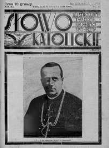 Słowo Katolickie : Tygodnik Ilustrowany Poświęcony Sprawom Religijno-Społecznym 19 sierpień 1934 nr 33