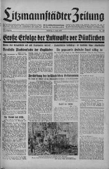 Litzmannstaedter Zeitung 2 czerwiec 1940 nr 151