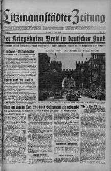Litzmannstaedter Zeitung 21 czerwiec 1940 nr 170