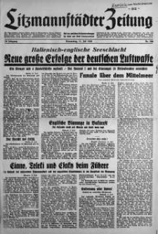 Litzmannstaedter Zeitung 11 lipiec 1940 nr 190