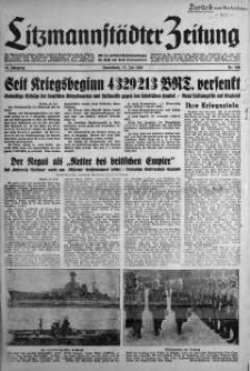 Litzmannstaedter Zeitung 13 lipiec 1940 nr 192
