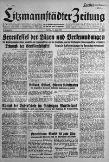 Litzmannstaedter Zeitung 22 lipiec 1940 nr 201