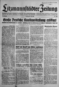 Litzmannstaedter Zeitung 28 lipiec 1940 nr 207