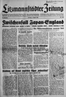 Litzmannstaedter Zeitung 4 sierpień 1940 nr 214