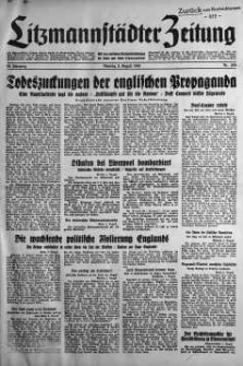 Litzmannstaedter Zeitung 5 sierpień 1940 nr 215