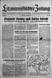 Litzmannstaedter Zeitung 10 sierpień 1940 nr 220