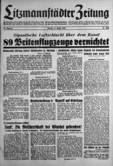 Litzmannstaedter Zeitung 12 sierpień 1940 nr 222