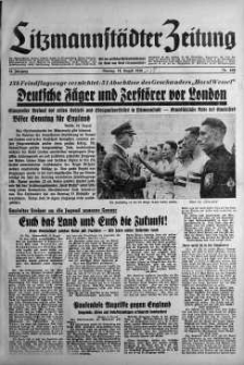 Litzmannstaedter Zeitung 19 sierpień 1940 nr 229