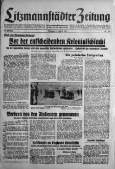 Litzmannstaedter Zeitung 21 sierpień 1940 nr 231