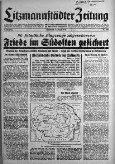 Litzmannstaedter Zeitung 31 sierpień 1940 nr 241